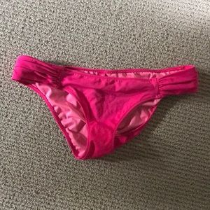 Hot pink Victoria’s Secret bikini bottoms